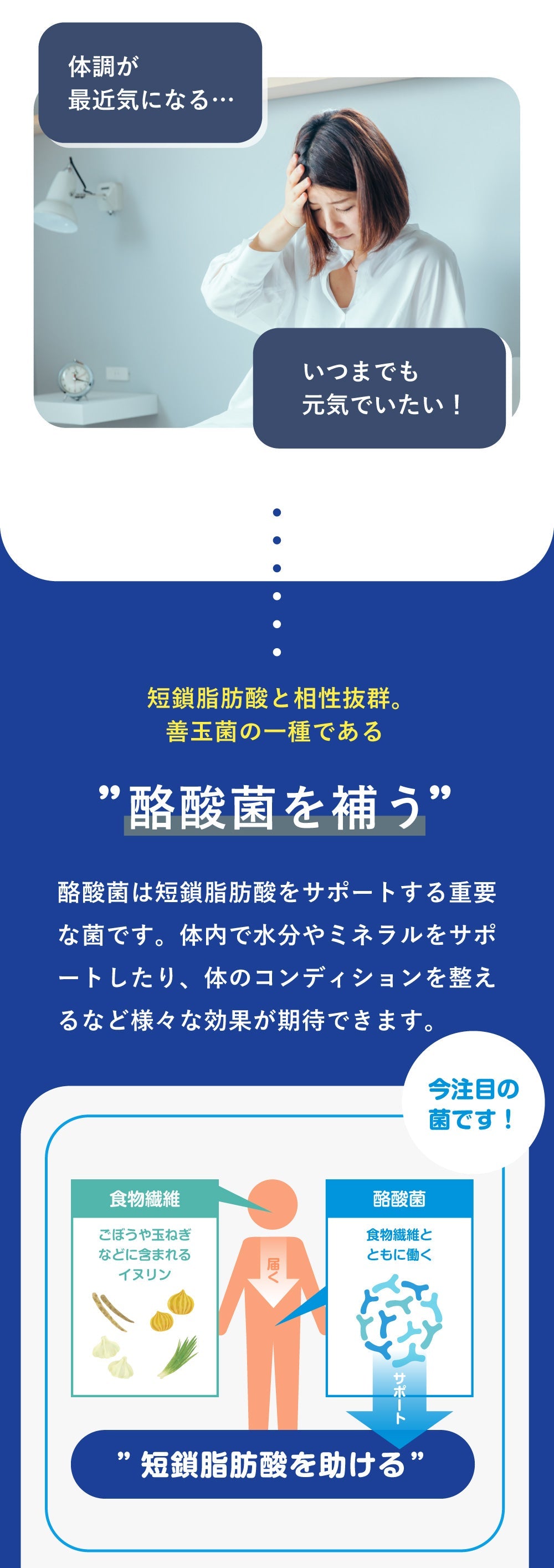 ビオナス 酪酸菌サプリ3袋セット