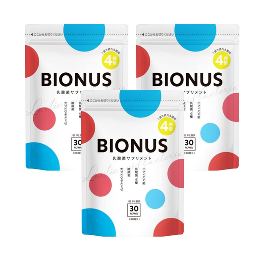 ビオナス 乳酸菌サプリ3袋セット